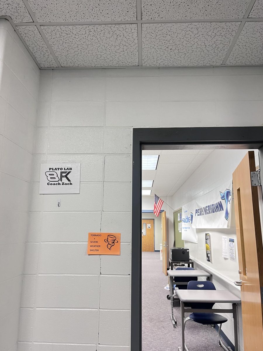 A photo of Ridener's room in one of the few quiet moments this semester.