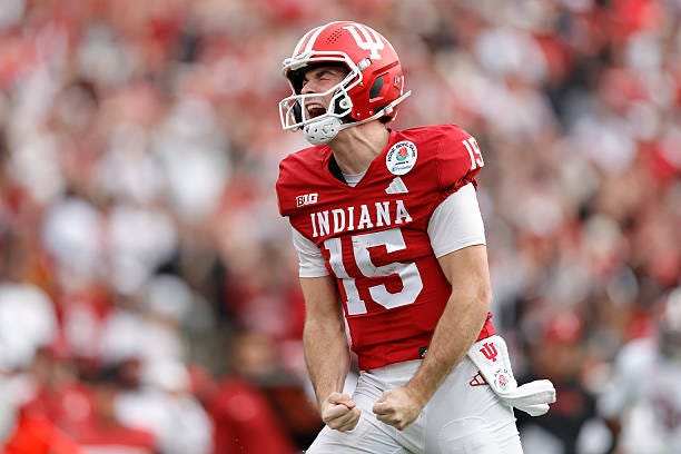 Perry Celebrates First IU Football Championship