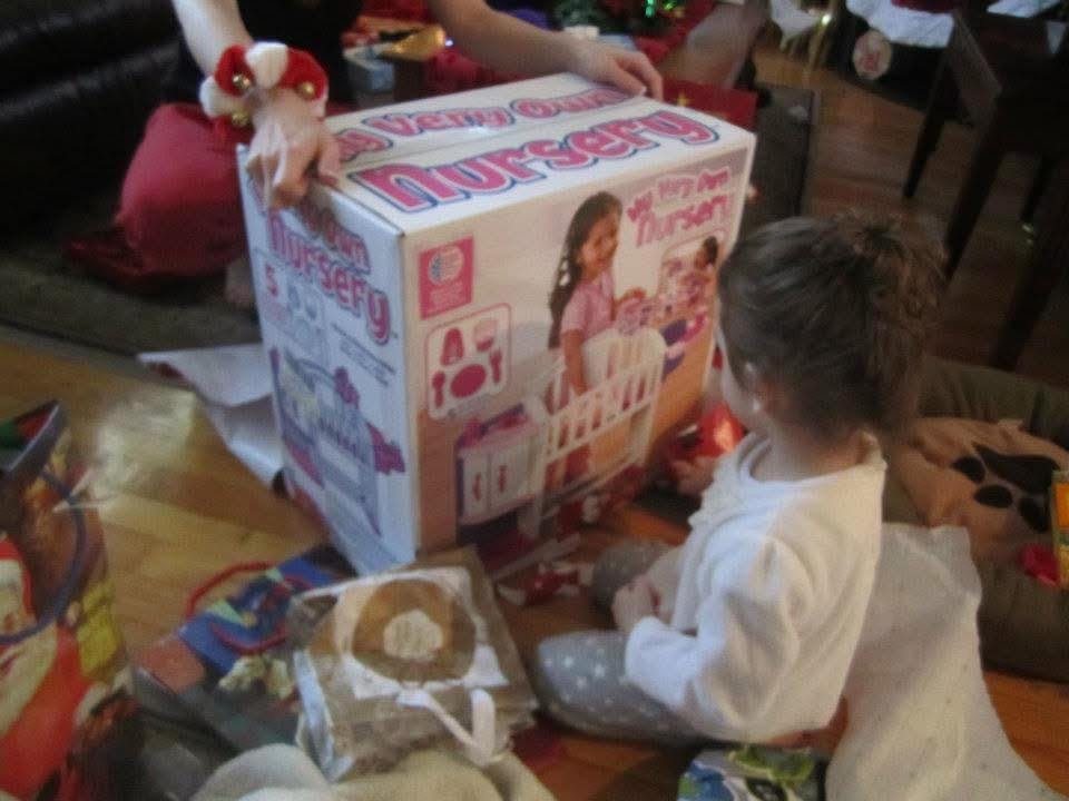 Christmas morning.