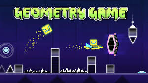 The Geometry Dash game setup.